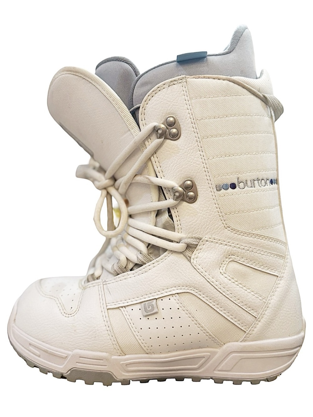 Burton Women's White Snowboard Boots - Lace-Up Support - Picture 9 of 11